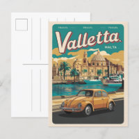 La Valette vintage, Malte voyage souvenirs et cade