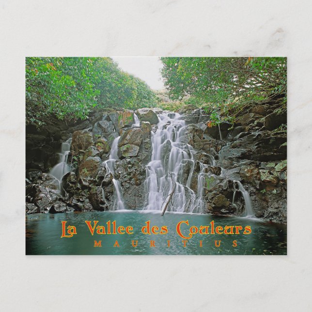 Carte Postale La Vallée des Couleurs, Maurice (Devant)