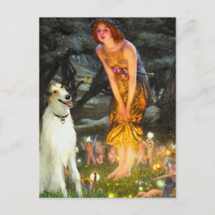 Carte Postale La veille de la Saint-Jean - Borzoi