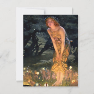 Carte Postale « La veille de la Saint-Jean » d'Edward Robert Hug