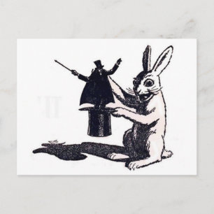 Carte Postale La vengeance du lapin