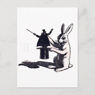 Carte Postale La vengeance du lapin
