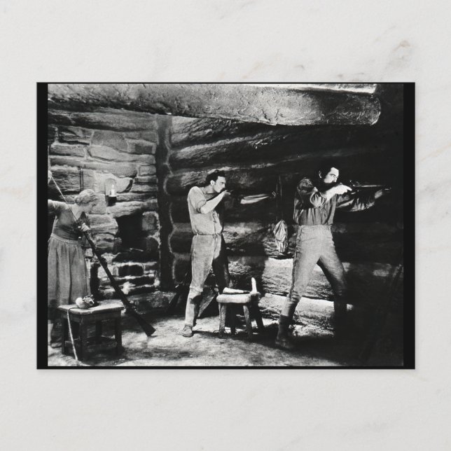 Carte Postale La vie et les temps de Daniel Boone (Devant)