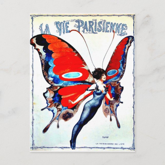 Carte Postale La Vie Parisienne "vie parisienne" - Fée (Devant)