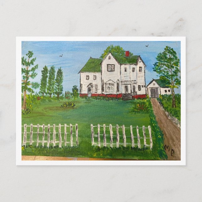 Carte Postale La vieille ferme de la famille Johnson 2000 MEJP (Devant)