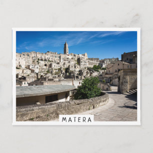 Carte Postale La vieille ville de Sassi di Matera