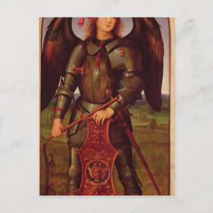 Carte Postale La Vierge et l'Enfant avec SS. Raphael et