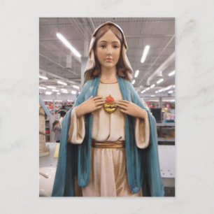 Carte Postale La Vierge Marie