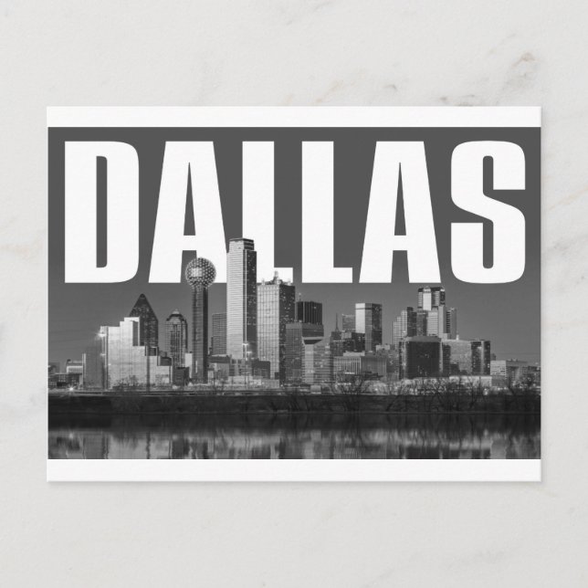 Carte Postale La ville de Dallas (Devant)