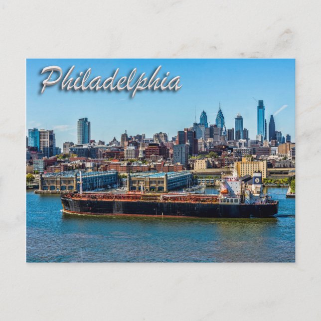Carte Postale La ville de Philadelphie (Devant)