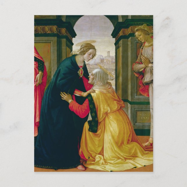 Carte Postale La Visitation, 1491 (Devant)