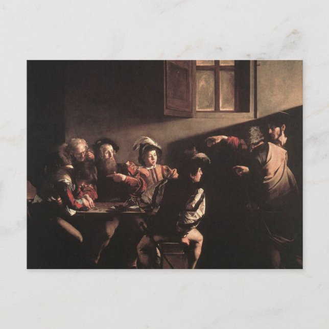 Carte Postale La Vocation de saint Matthieu (Devant)