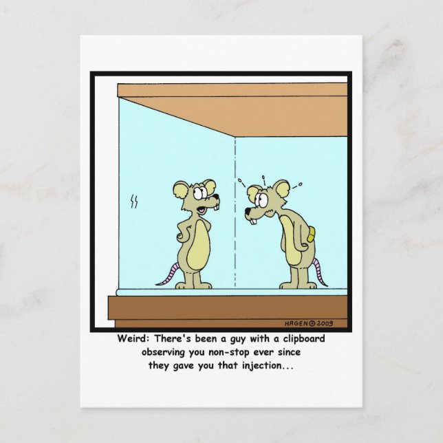 Carte Postale Lab Rat (Devant)