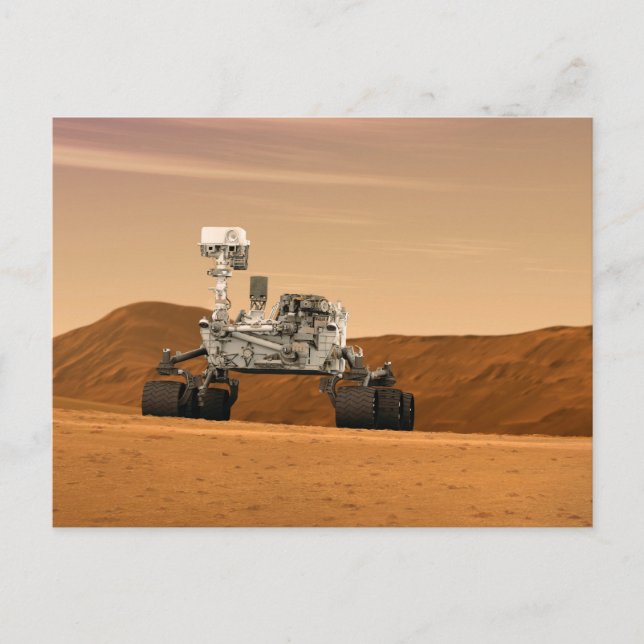 Carte Postale Laboratoire scientifique Mars Curiosity Rover. 2 (Devant)