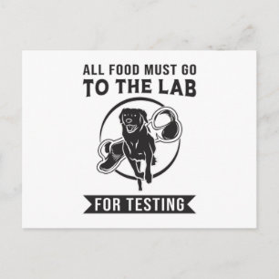 Carte Postale Labrador Le Laboratoire Pour Tester Le Chien De Ré