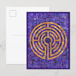 Carte postale LABYRINTH MOSAIC