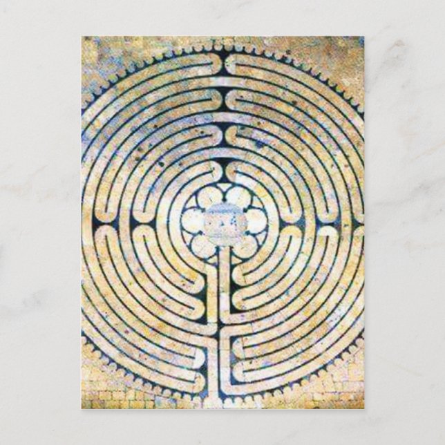 Carte Postale Labyrinthe (Devant)