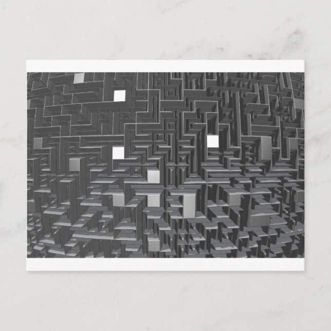 Carte Postale labyrinthe Extraordinaire (Devant)