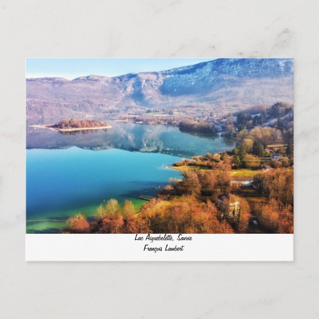 Carte Postale Lac Aigurbelette (Devant)