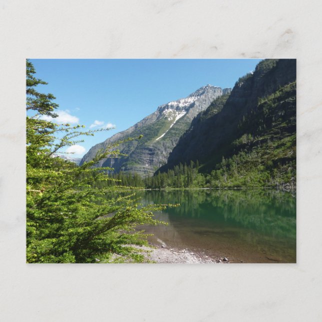 Carte Postale Lac Avalanche II dans le parc national Glacier (Devant)