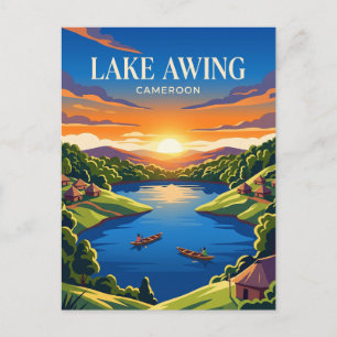 Carte Postale Lac Awing Cameroun