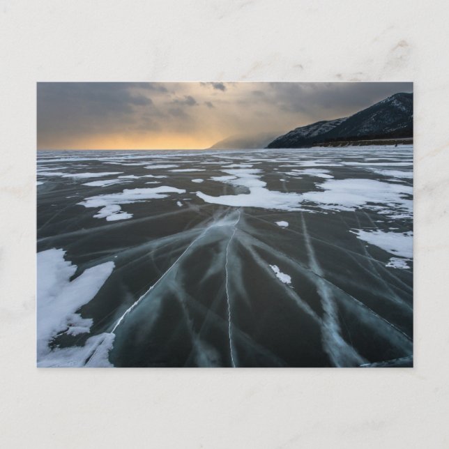 Carte Postale Lac Baïkal, Russie (Devant)