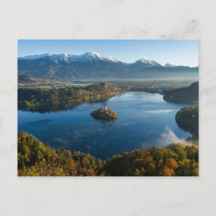 CARTE POSTALE LAC BLED, SLOVÉNIE