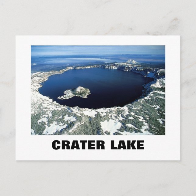 Carte Postale Lac Crater (Devant)
