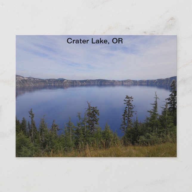 Carte Postale Lac crater, OU (Devant)