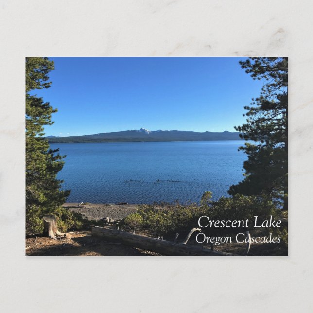 Carte Postale Lac Crescent (Devant)