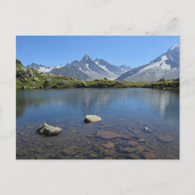 Carte Postale Lac de Cheserys Alpes françaises (Devant)