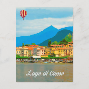 Carte Postale Lac de Côme, Italie