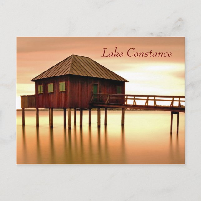 Carte Postale Lac de Constance près de Bregenz dans le Vorarlber (Devant)