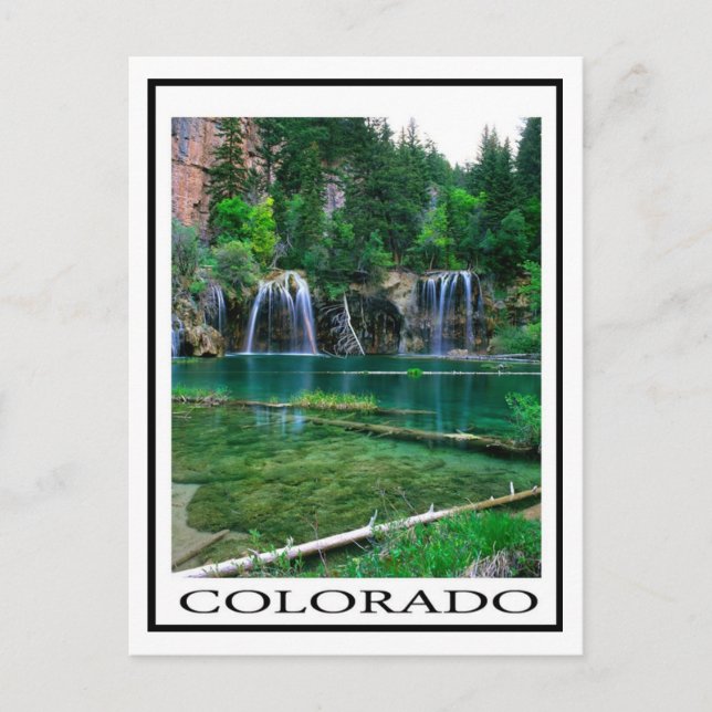 Carte Postale Lac de Hanging, Colorado (Devant)