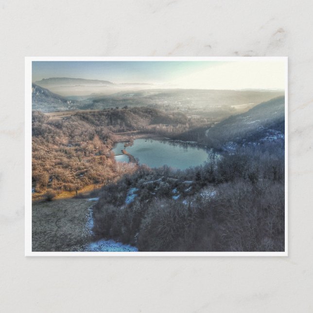 Carte Postale Lac de Virieu le Grand (Devant)