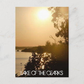 CARTE POSTALE LAC DES OZARKS POSTCARD 2012