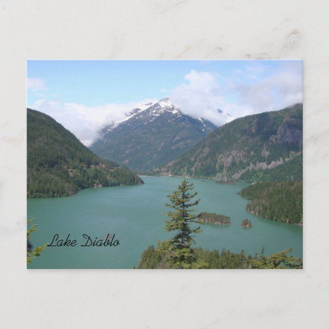 Carte Postale Lac Diablo (Devant)