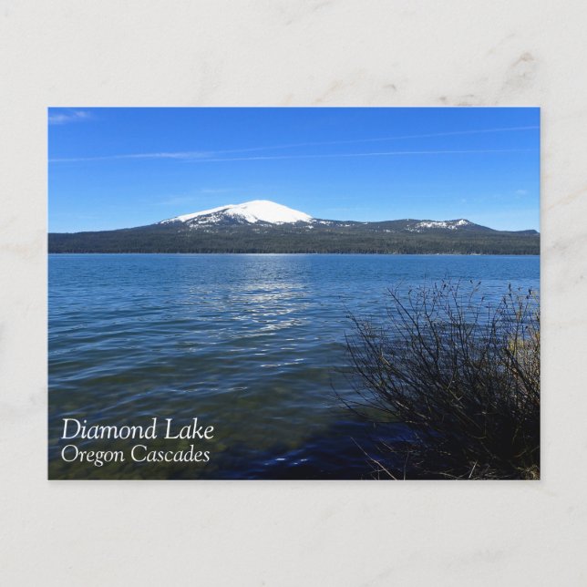 Carte Postale Lac Diamond, Oregon (Devant)