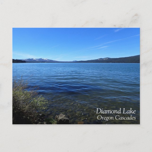 Carte Postale Lac Diamond, Oregon (Devant)