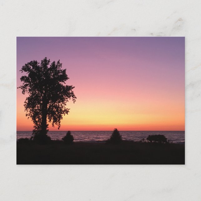 Carte Postale lac erie (Devant)
