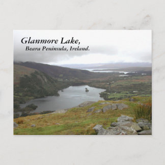 Carte Postale Lac Glanmore de Healy Pass Irlande.