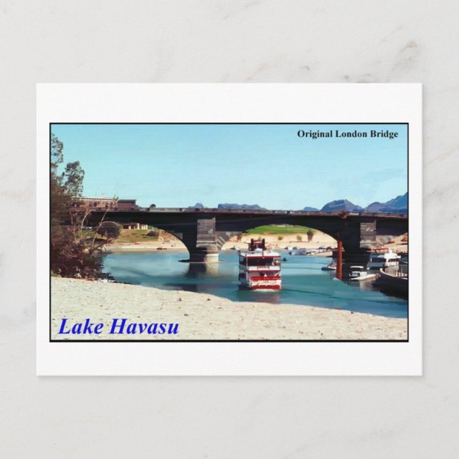 Carte Postale Lac Havasu City AZ (Devant)