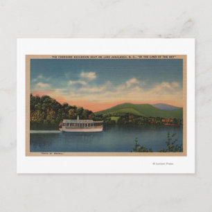 Carte Postale Lac Junaluska, NC - Vue du Cherokee Boat