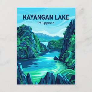 Carte Postale Lac Kayangan Philippines