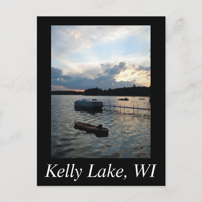 Carte Postale Lac Kelly (Devant)