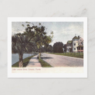 Carte Postale Lac Lucerne Dr, Orlando, Floride Vintage