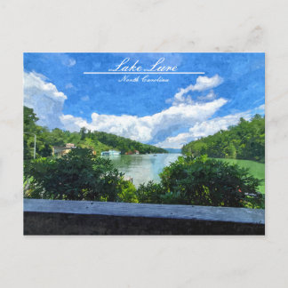Carte postale Lac Lure Caroline du Nord