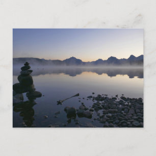Carte Postale Lac McDonald au lever du soleil I