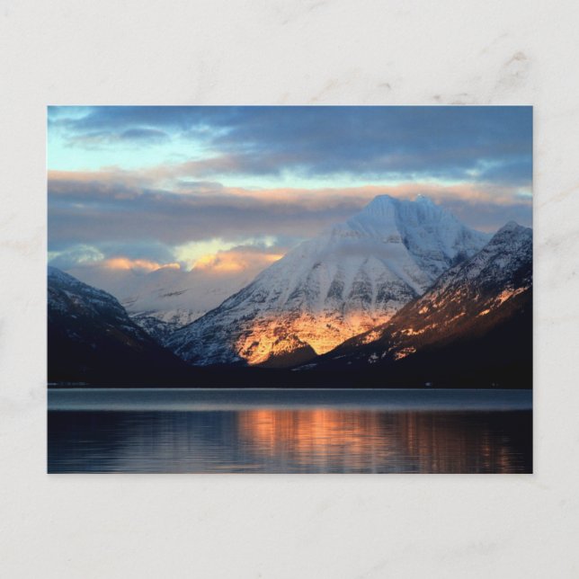 Carte Postale Lac McDonald, parc national des Glaciers (Devant)