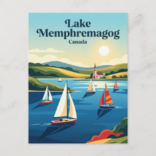Carte Postale Lac Memphrémagog Canada